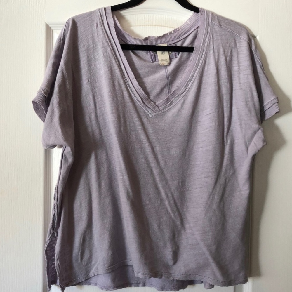 We The Free Lavender T Shirt